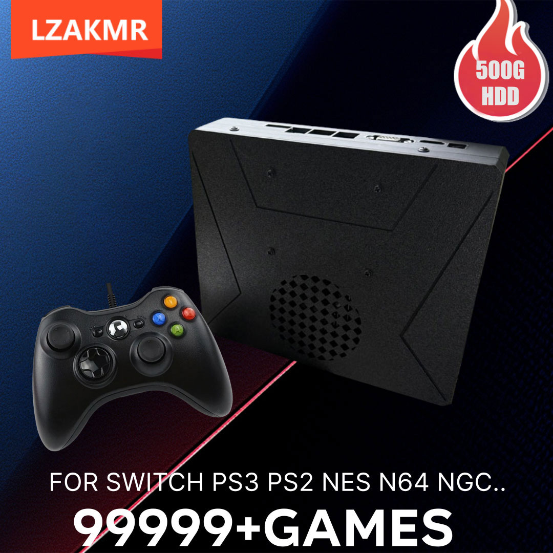 Retro Gaming N64 - LZAKMR S1 เรโทรเกมคอนโซล ดูอัล ซิสเต็ม วินโดว์