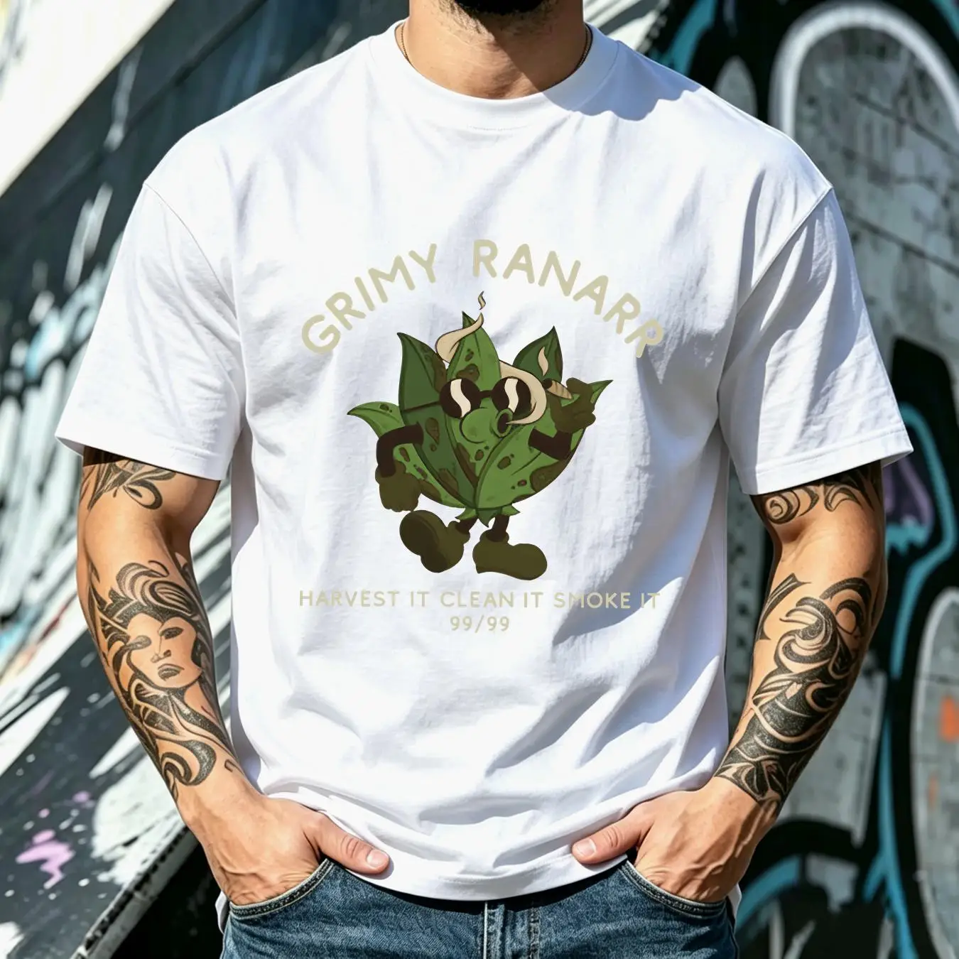 เสื้อยืดฟอกสี Grimy Ranarr คลา - Retro Gaming T Shirt บทวิจารณ์และราคา