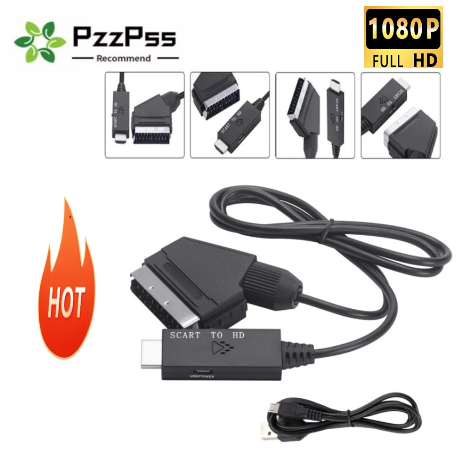 อะแดปเตอร์แปลงสัญญาณ Scart เป็ - Scart To Hdmi บทวิจารณ์และราคา