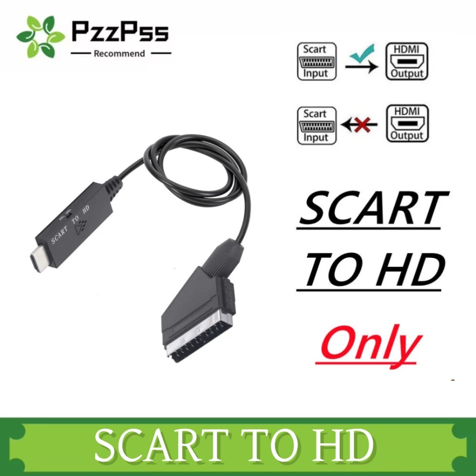 อะแดปเตอร์แปลงสัญญาณ Scart เป็ - Scart To Hdmi บทวิจารณ์และราคา