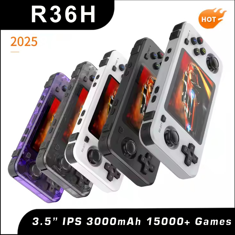 ใหม่ R36H Retro คอนโซลมือถือ O - Retro Gaming Kiosk บทวิจารณ์และราคา
